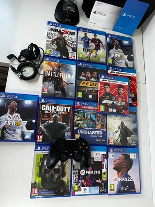 Ps4 | 13 Juegos | Mando Inalámbrico | Soporte
