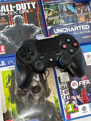 Ps4 | 13 Juegos | Mando Inalámbrico | Soporte