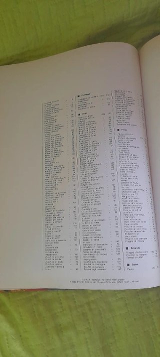 Il libro dei mille menù" curato da Luigi Veronelli