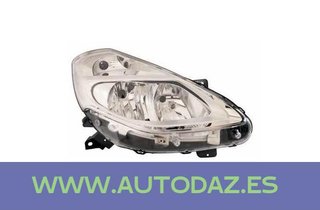 Faro derecho H7+ H7 [Cromado] RENAULT CLIO-550006B
