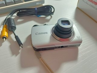Canon PowerShot A3300 IS Cámara Digital Plata