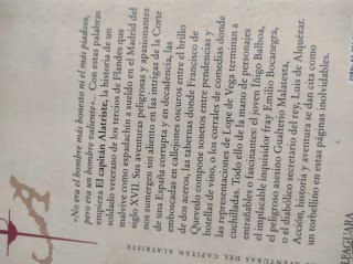 El capitán Alatriste, Arturo y carlota Pérez rever