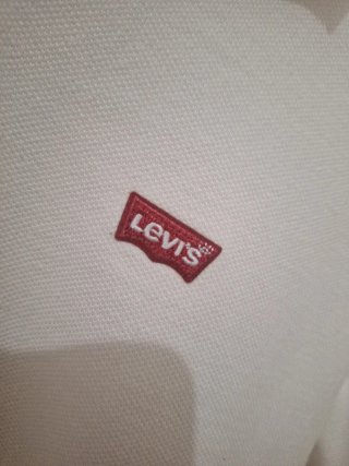Polo Levi's Hombre Talla S Blanco