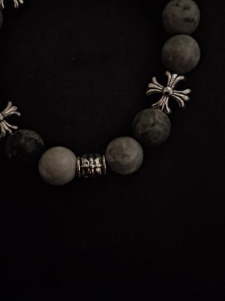 Bracciale Chrome Hearts Pietre Grigie