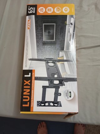 Soporte TV AXIL LUNIX L 65 Inclinable