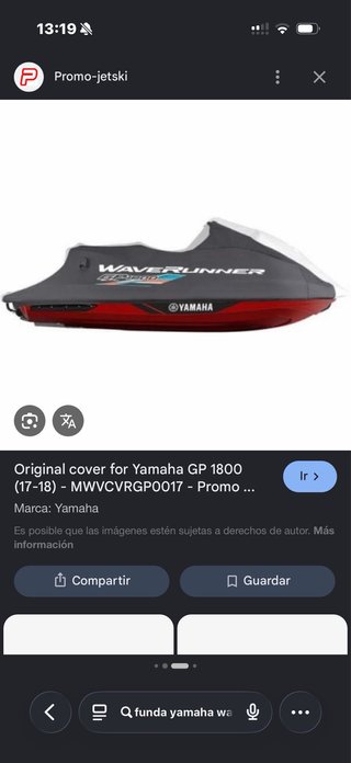Funda Yamaha GP 1800 (17-18) y oto VX cruiser