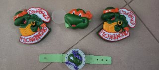 Lote Vintage Tortugas Ninja Burger King 1989