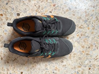Zapatilla Pádel Vertex Negra Naranja