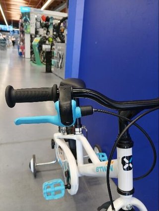Bicicleta niños 16 pulgadas  Btwin 100 Inut blanca 4,5 -6