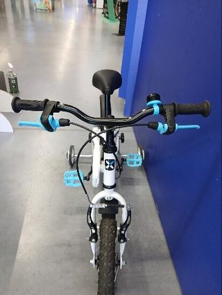 Bicicleta niños 16 pulgadas  Btwin 100 Inut blanca 4,5 -6