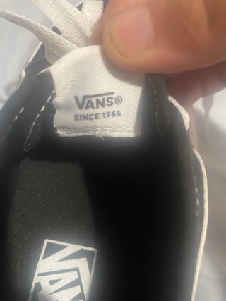 Vans Filmore Mujer Negro/Blanco