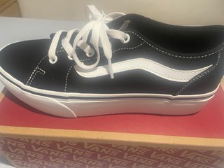 Vans Filmore Mujer Negro/Blanco