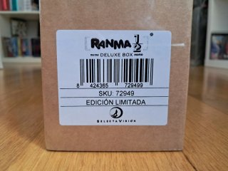 Precintada Ranma 1/2 Edición Deluxe Blu-ray España