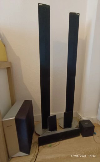 Kit Cine en Casa Philips 7 Altavoces
