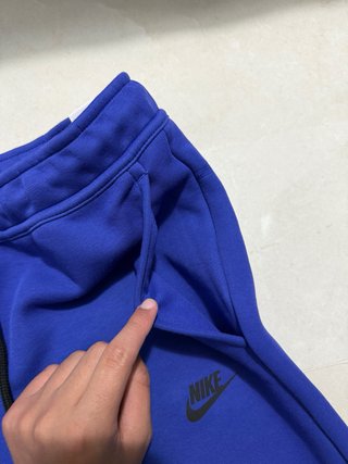Pantalón Corto Nike Tech Fleece Azul Talla XXL