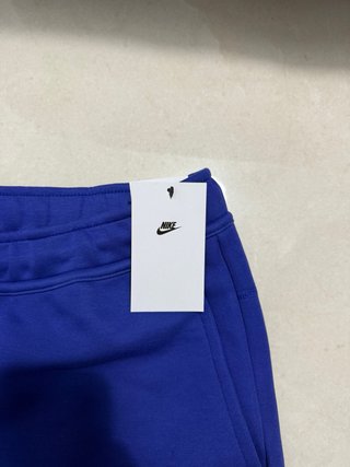 Pantalón Corto Nike Tech Fleece Azul Talla XXL
