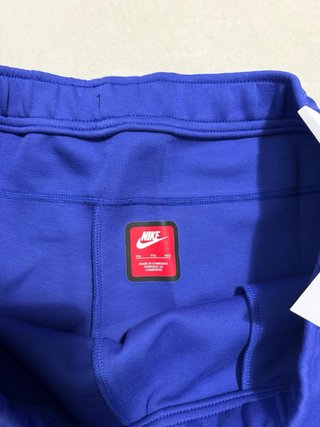 Pantalón Corto Nike Tech Fleece Azul Talla XXL