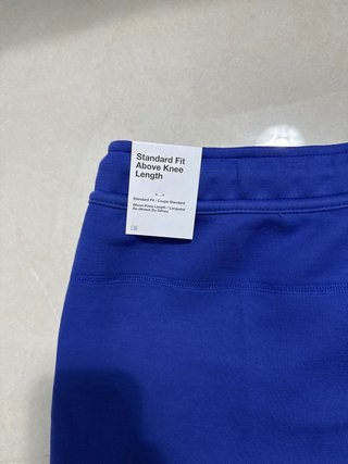 Pantalón Corto Nike Tech Fleece Azul Talla XXL