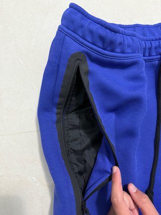 Pantalón Corto Nike Tech Fleece Azul Talla XXL