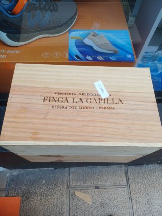 Caja de madera para vino
