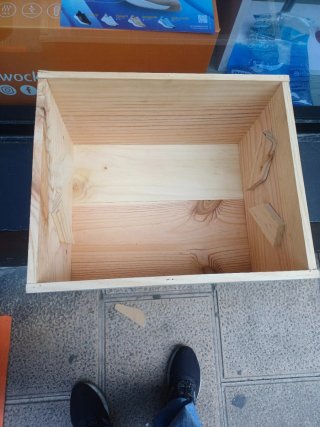 Caja de madera para vino