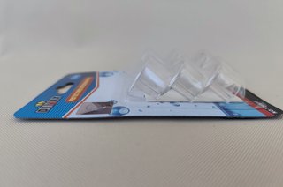 Protectores de esquinas de PVC transparentes DIMAX