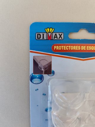 Protectores de esquinas de PVC transparentes DIMAX