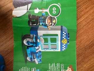 Lego Duplo 10900 Polizia Moto