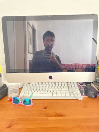 Apple iMac 2010 Plata