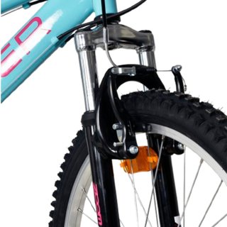 Bicicleta niños 24 pulgadas MTB Deportica Turquesa