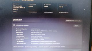 Ordenador HP 15s Plata y Negro