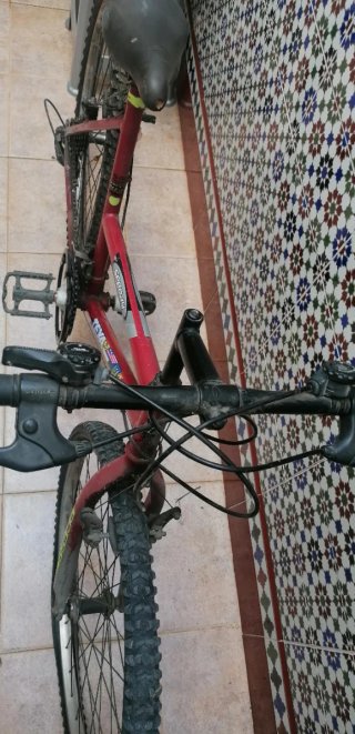 Bicicleta Paseo para reparar 26 Roja