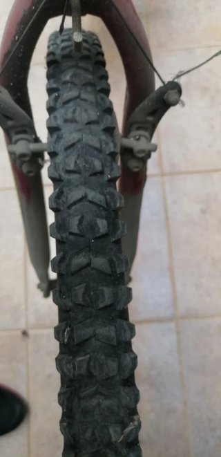 Bicicleta Paseo para reparar 26 Roja