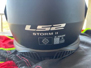 Casco Moto LS2 FF800 Storm II KPA Negro