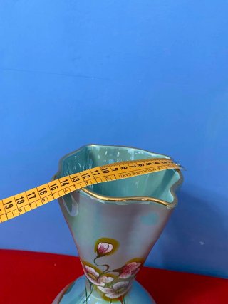Vaso Deruta in porcellana dipinto a mano