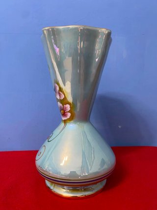 Vaso Deruta in porcellana dipinto a mano