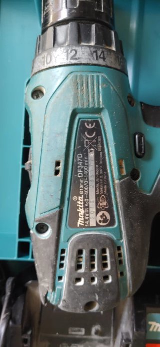 Taladro Makita 14.4V con maletín