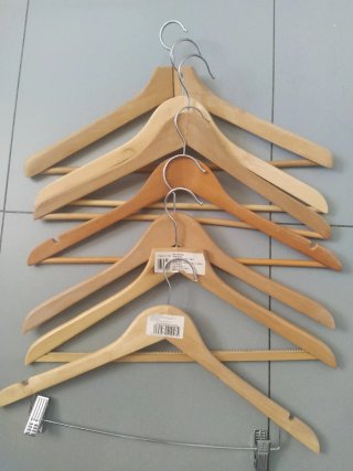 7 Perchas Madera Nuevas Varios Modelos