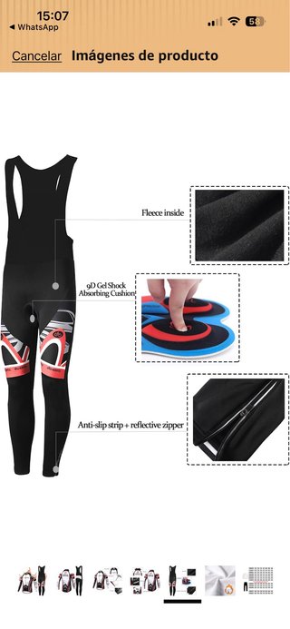 Set Termico Ciclismo HDMTOL
