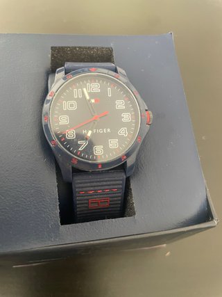 Orologio Tommy Hilfiger Blu e Rosso per Bambini
