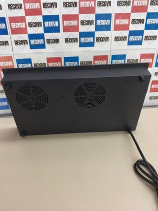 Placa de inducción GTKZW de 2 fuegos y 3600 W con 9 niveles