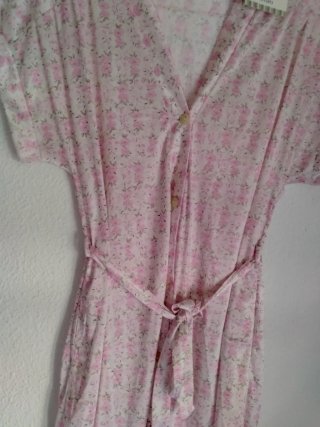 Bata de verano nueva mujer rosa