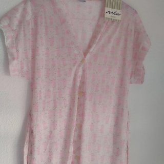 Bata de verano nueva mujer rosa