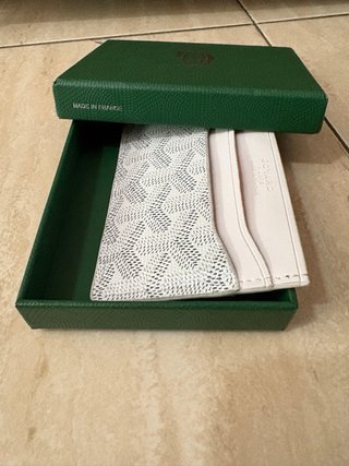 Cartera Goyard Blanca