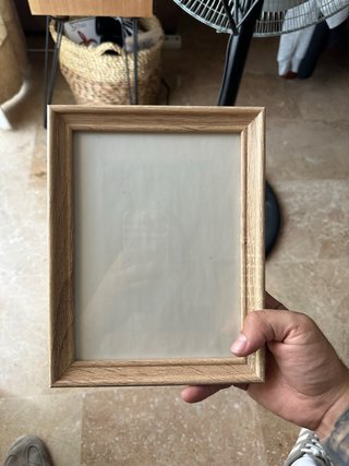 Marco de fotos de madera