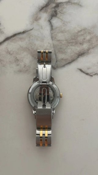 Orologio Seiko Uomo Bicolore Acciaio e Oro