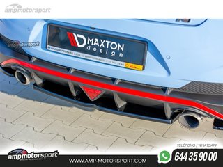 AÑADIDO DE DIFUSOR HYUNDAI I30 N 2017-- LOOK CARBONO