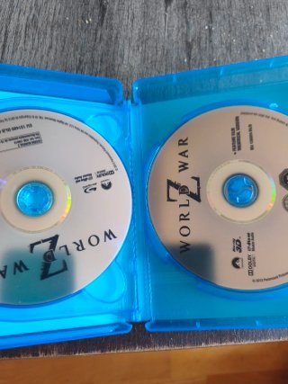 Blu-ray Guerra Mundial Z 3D + Blu-ray + DVD