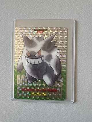 Carta Pokémon Gengar Carddass