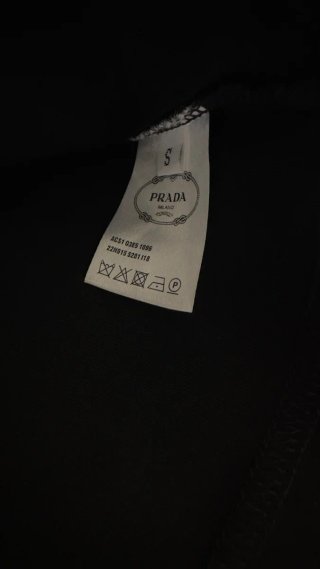 Top negro Prada Talla S